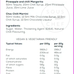 William Fox Ingredients Brands|Made In The Uk^Premium Chilli Syrup, 750ml