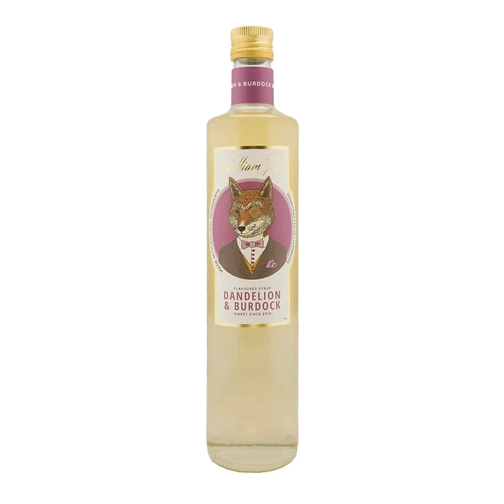 William Fox Ingredients Brands|Made In The Uk^Premium Dandelion and Burdock Syrup, 750ml
