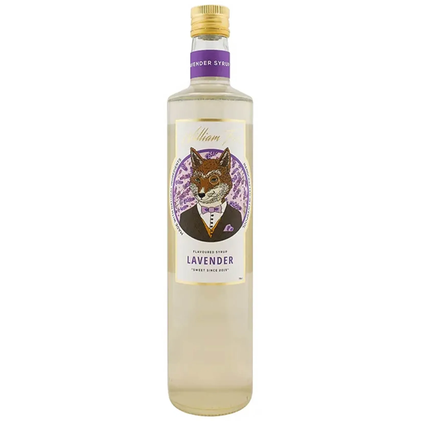 William Fox Ingredients Brands|Made In The Uk^Premium Lavender Syrup, 750ml