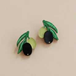 Wolf & Moon Tableware Brands^Olive Stud Earrings