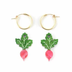Wolf & Moon Tableware Brands^Radish Hoop Earrings