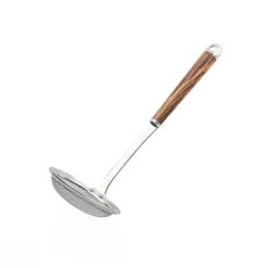 Suncraft Kitchen Tools & Utensils^Wood Handle Stainless Steel Coarse Mesh Skimmer