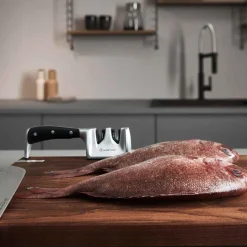 Wusthof Kitchen Knives^Classic Ikon Pull Through Knife Sharpener