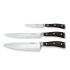 Wusthof Kitchen Knives^Ikon 3 Piece Knife Set