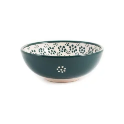 El Boyali Seramikler Tableware Brands|Crockery & Dinnerware^Yesil Ve Beyaz Boyali Cereal Bowl, 15.5cm