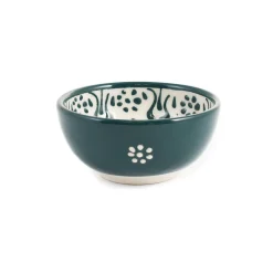 El Boyali Seramikler Tableware Brands|Crockery & Dinnerware^Yesil Ve Beyaz Boyali Dipping Bowl, 9.5cm
