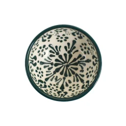 El Boyali Seramikler Tableware Brands|Crockery & Dinnerware^Yesil Ve Beyaz Boyali Dipping Bowl, 9.5cm