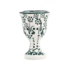 El Boyali Seramikler Tableware Brands^Yesil Ve Beyaz Boyali Egg Cup