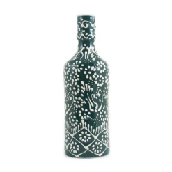 El Boyali Seramikler Tableware Brands|Jugs & Bottles^Yesil Ve Beyaz Boyali Oil Bottle, 395ml