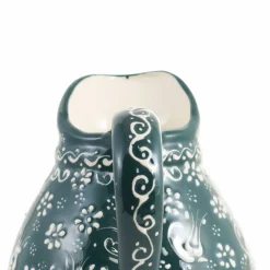 El Boyali Seramikler Tableware Brands|Jugs & Bottles^Yesil Ve Beyaz Boyali Round Jug, 2 Litre