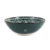 El Boyali Seramikler Tableware Brands|Crockery & Dinnerware^Yesil Ve Beyaz Boyali Serving Bowl, 26cm
