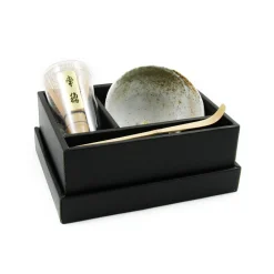 Kiji Stoneware & Ceramics Japanese Ingredients|Japanese Tableware^Yukishino Matcha Gift Set