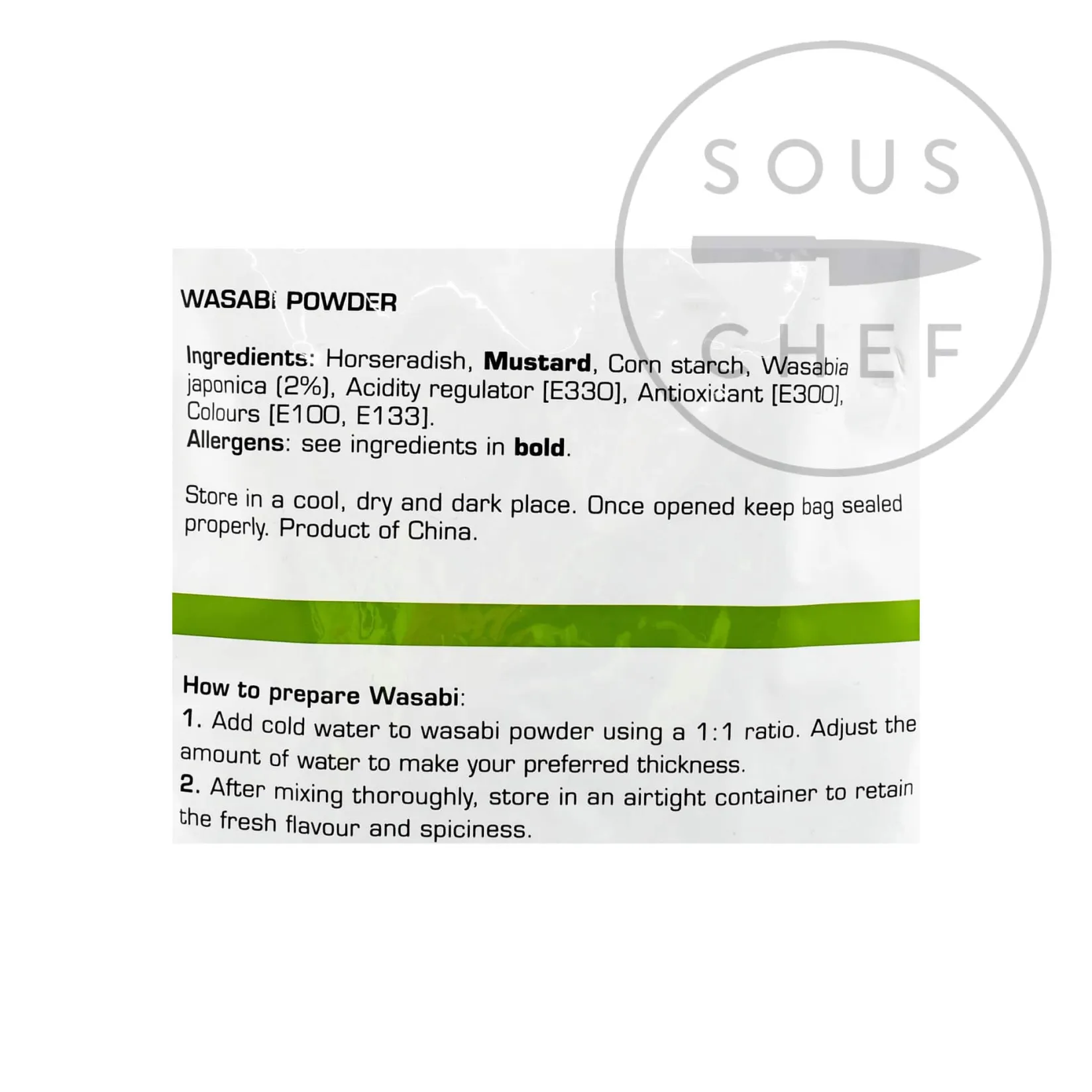 Yutaka Japanese Ingredients|Herbs & Spices^Wasabi Powder, 1kg