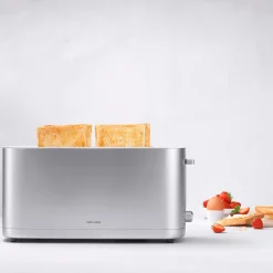 Zwilling Kitchen Electricals^Enfinigy Silver Toaster, 2 Long Slots