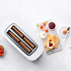 Zwilling Kitchen Electricals^Enfinigy Silver Toaster, 2 Long Slots