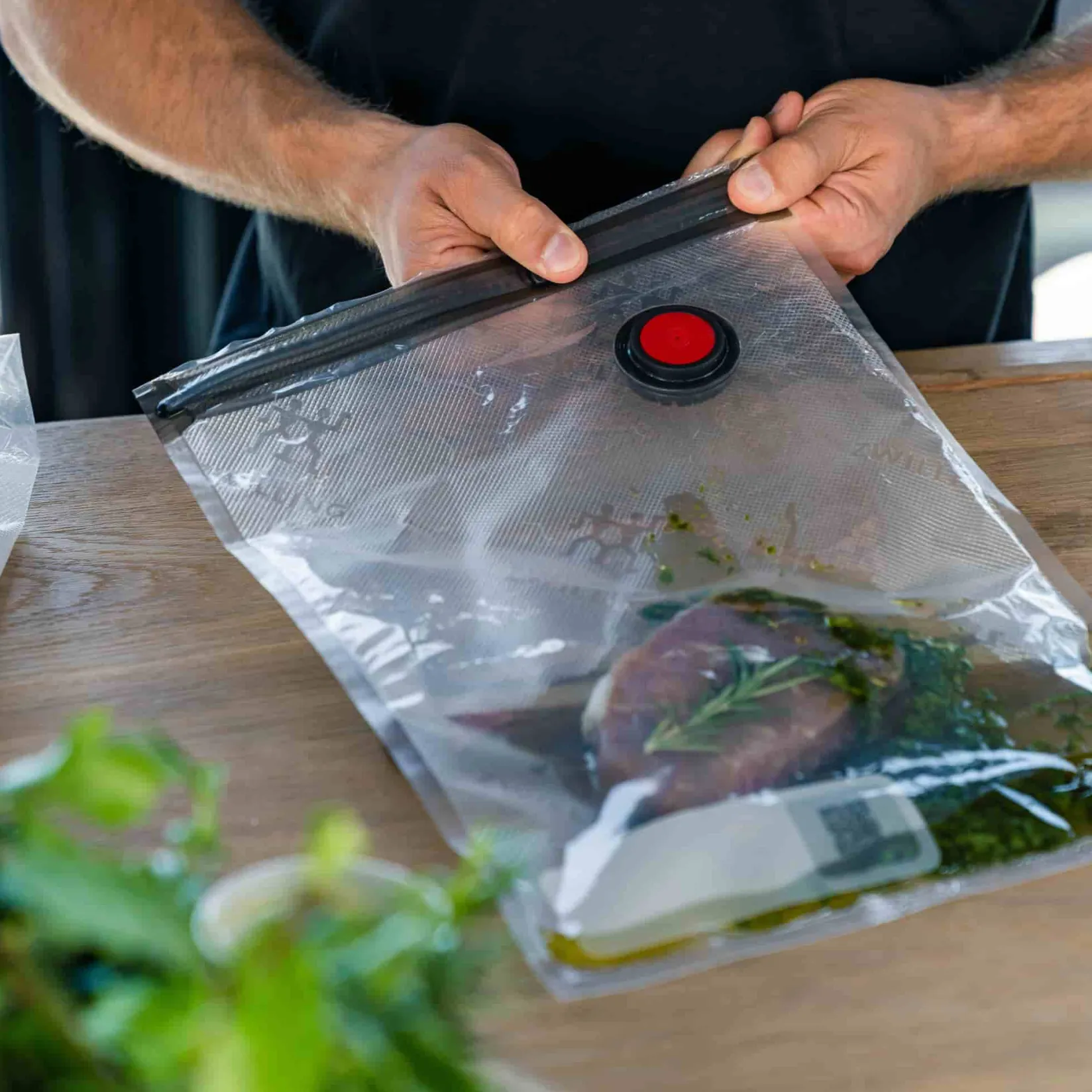 Zwilling Kitchen Electricals^Fresh & Save Set of 3 Reusable Vacuum Bags, Large